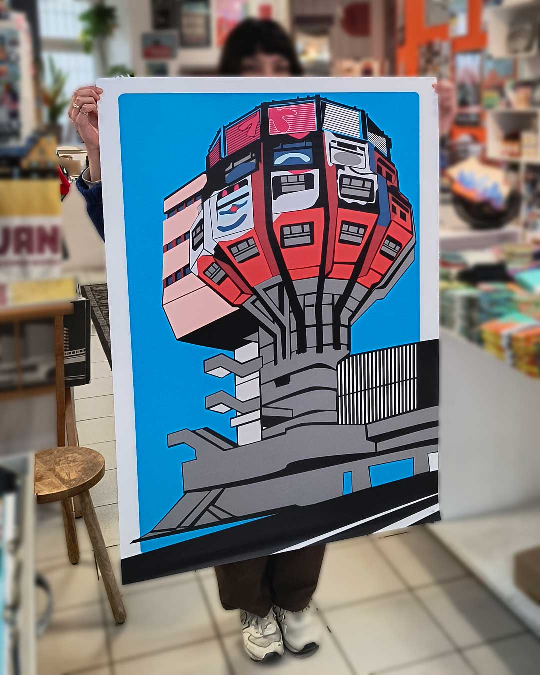 Berlin Poster: Bierpinsel