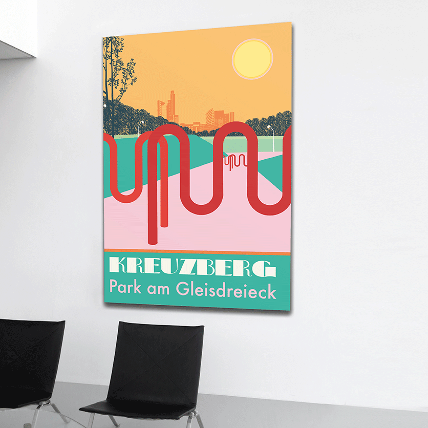 Berlin Poster: Kreuzberg