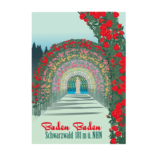 Postcard: Baden Baden