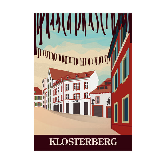 Postkarte: Basel Klosterberg