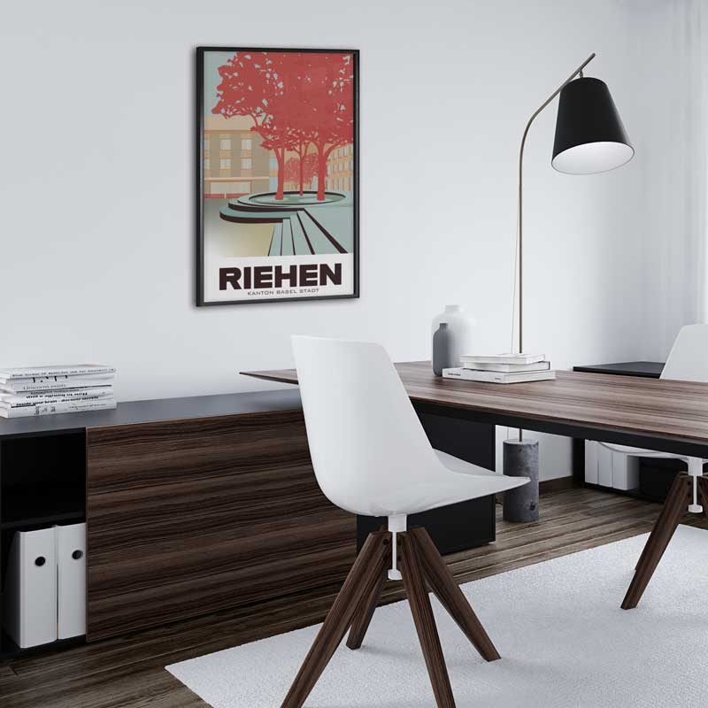 Basel Poster: Riehen