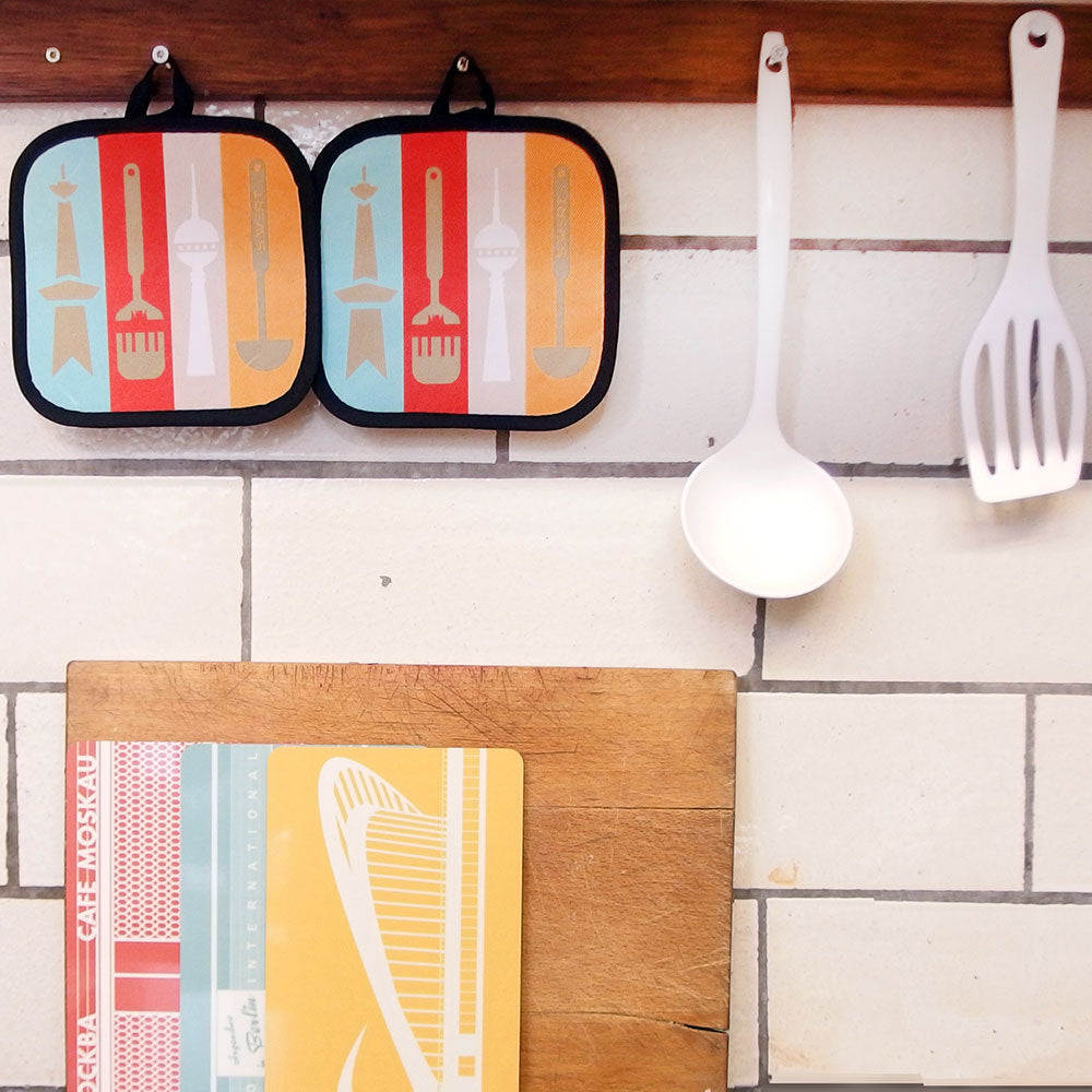 Pot holder set: Berlin