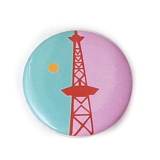 Button: Funkturm 80ies
