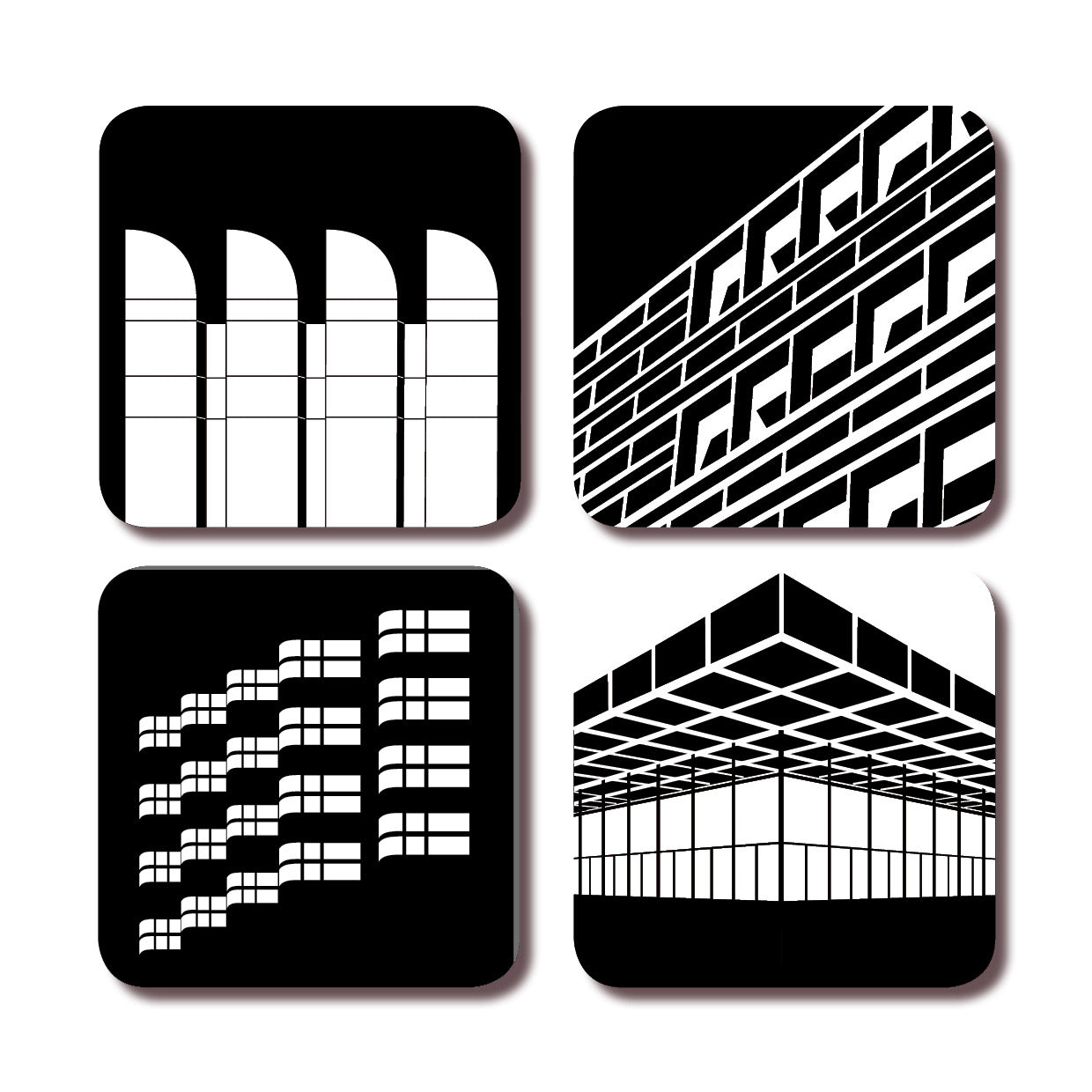 Coaster Set: Berlin Icons