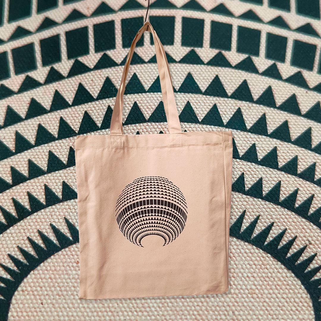 Berlin Bag: Fernsehturm Disco natur schwarz