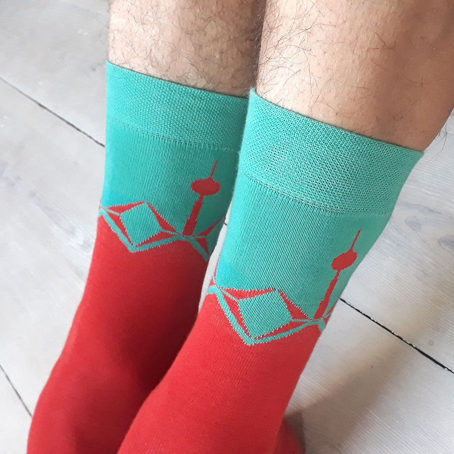 Berlin TV tower socks