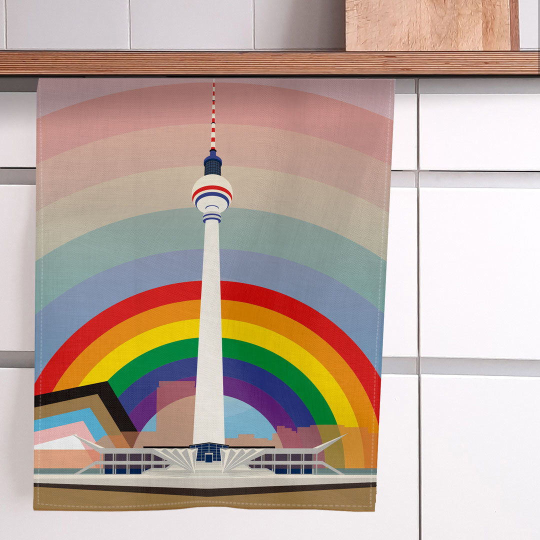 Tea Towel: TV Tower