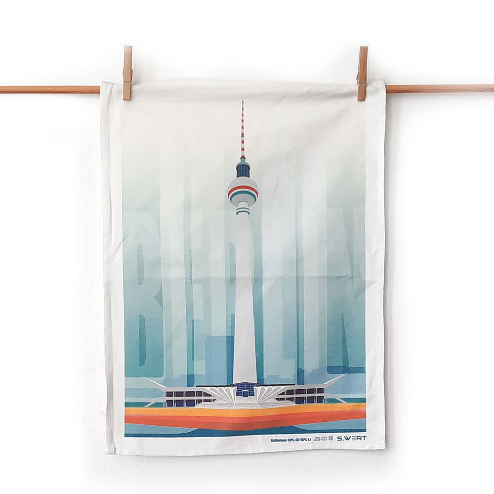 Geschirrtuch: Fernsehturm