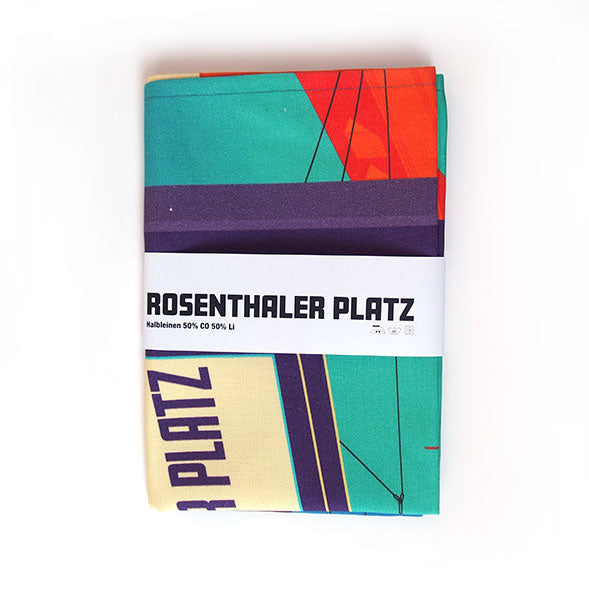 Geschirrtuch: Rosenthaler Platz