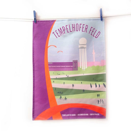 Tea towel: Tempelhofer Feld