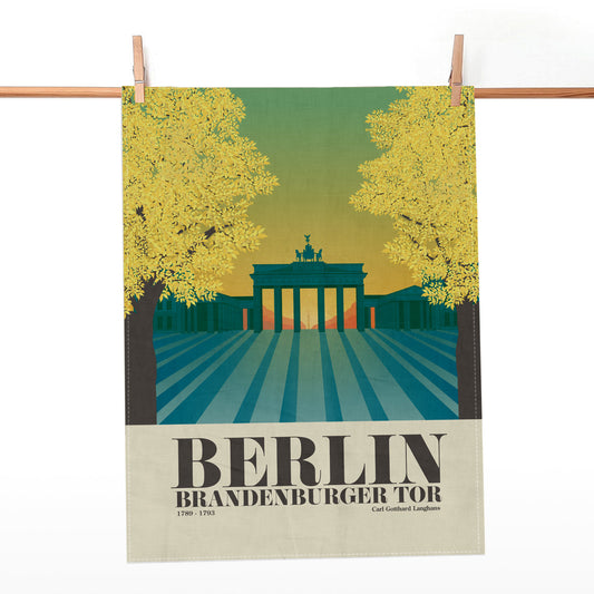 Berlin Geschirrtuch: Brandenburger Tor