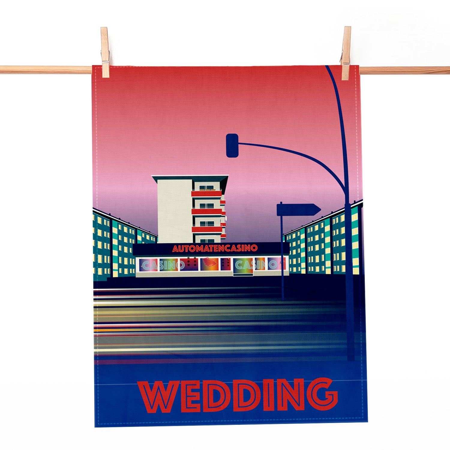 Berlin Geschirrtuch: Wedding