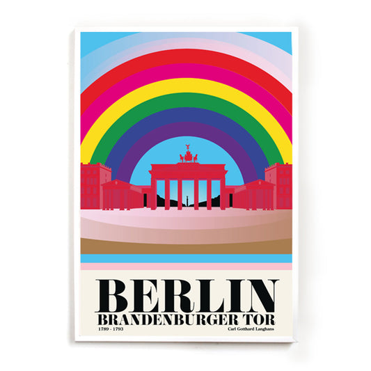 Berlin Poster: Brandenburger Tor Pride
