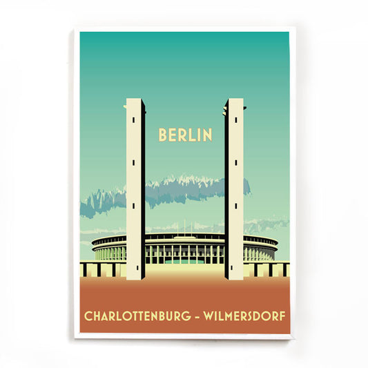 Berlin Poster: Charlottenburg-Wilmersdorf