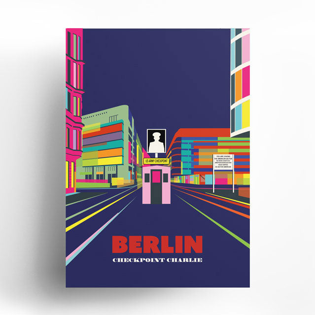 Berlin Poster: Checkpoint Charlie