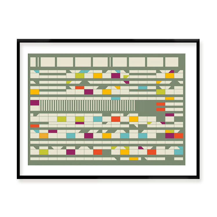 Berlin Poster: Corbusierhaus