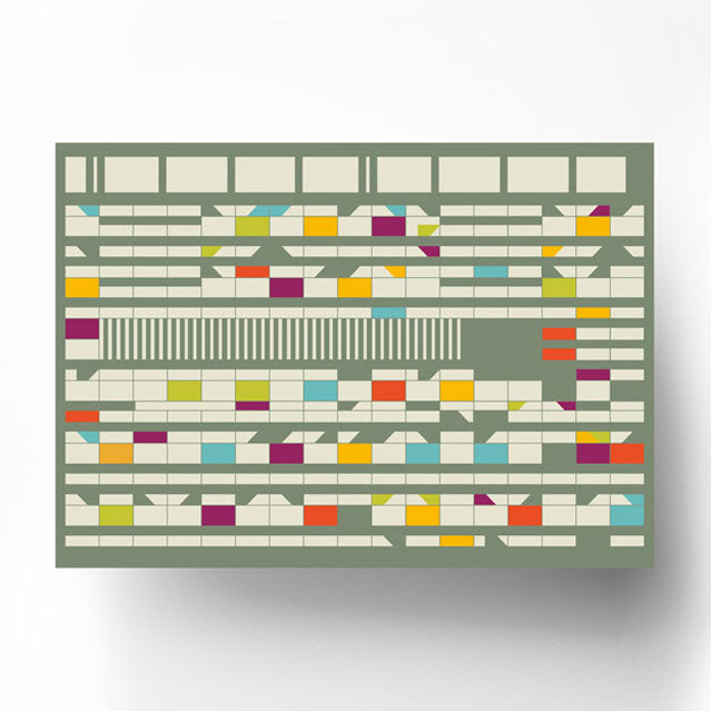 Berlin Poster: Corbusierhaus