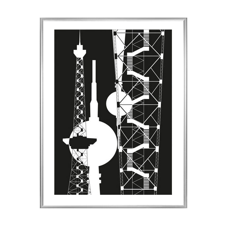 Berlin Poster: East-West