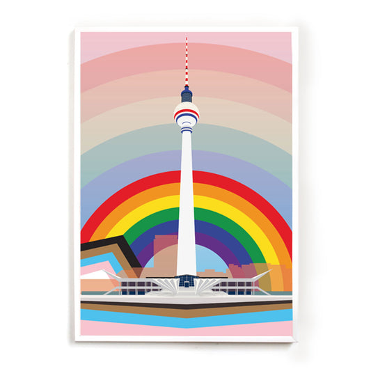 Berlin Poster: Fernsehturm Pride
