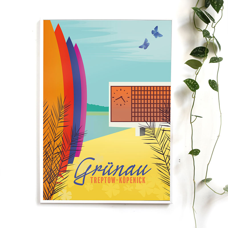 Berlin Poster: Grünau