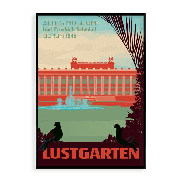 Berlin Poster: Lustgarten