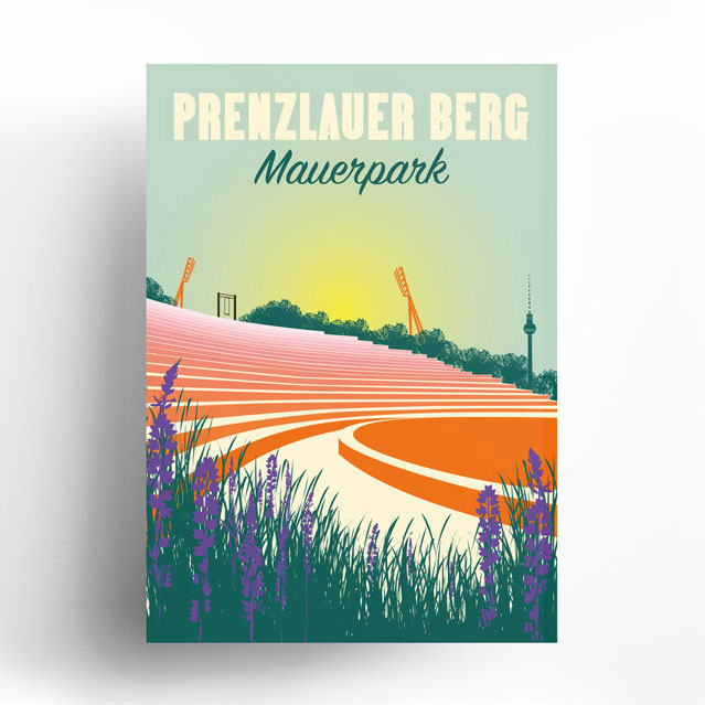 Berlin Poster: Mauerpark