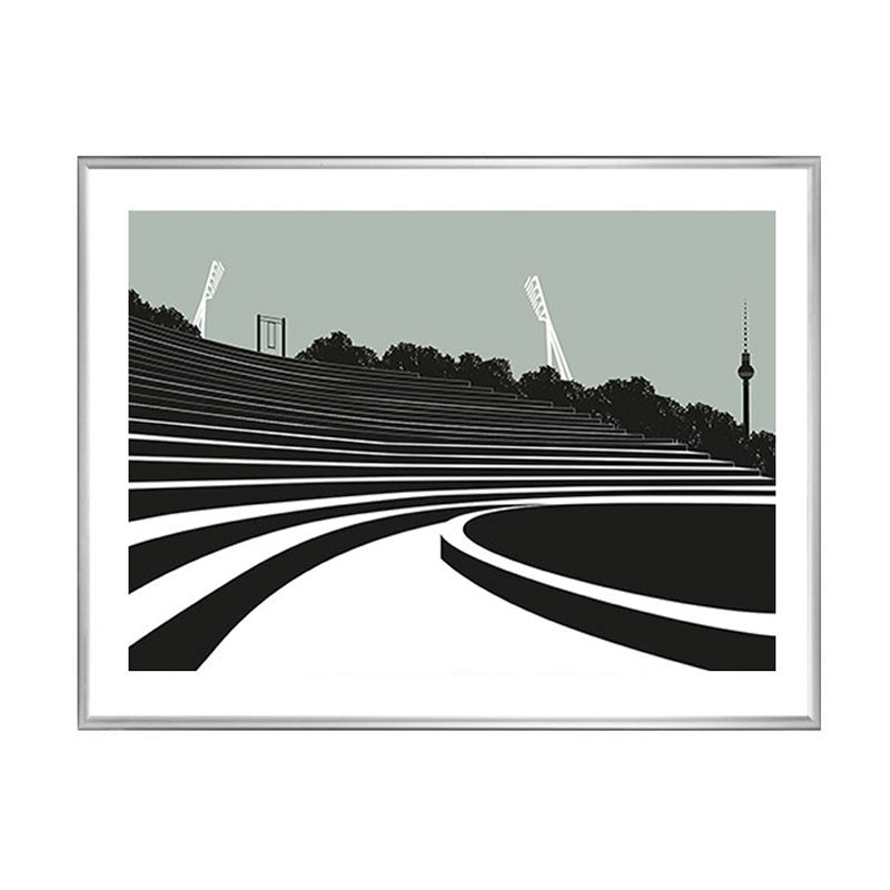 Berlin Poster: Mauerpark Minimal