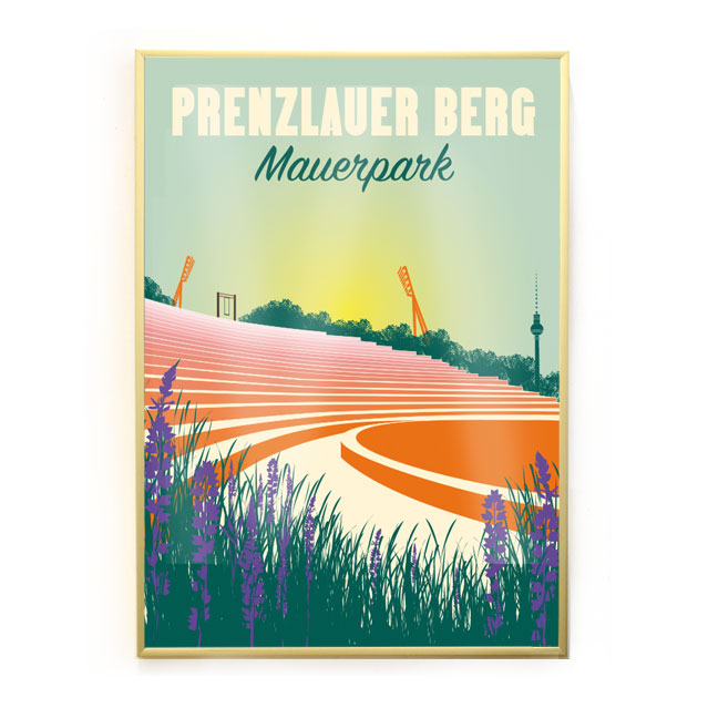 Berlin Poster: Mauerpark