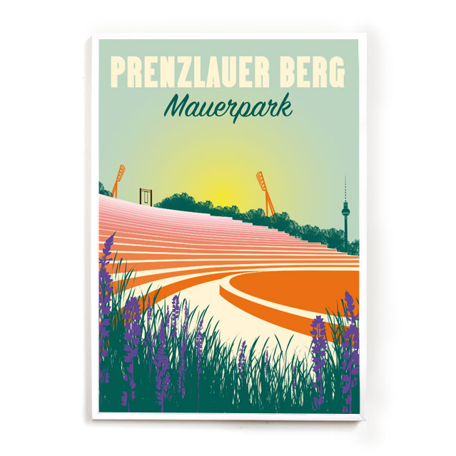 Berlin Poster: Mauerpark