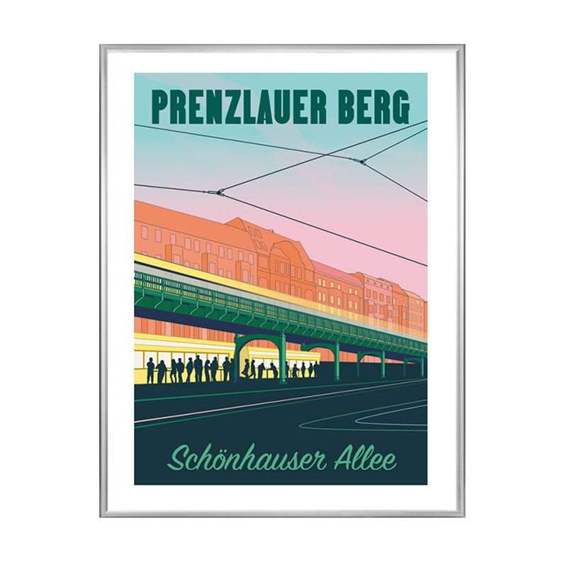 Berlin Poster: Schönhauser Allee