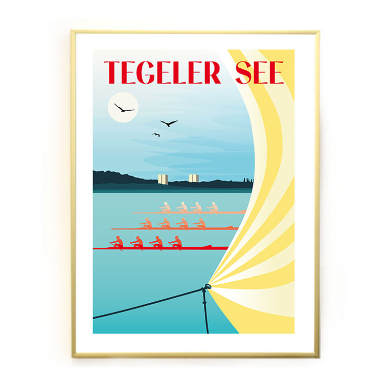 Berlin Poster: Tegeler See