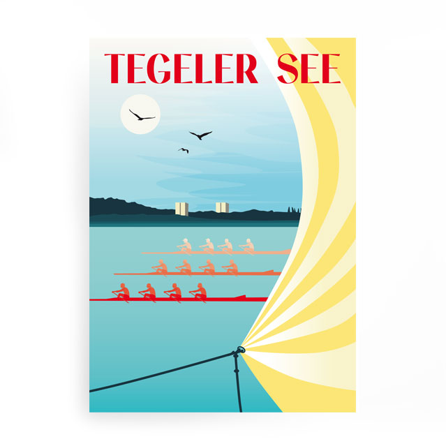 Berlin Poster: Tegeler See