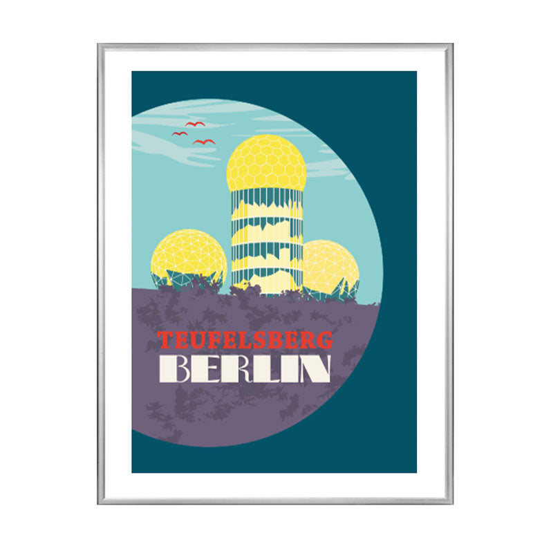 Berlin Poster: Teufelsberg