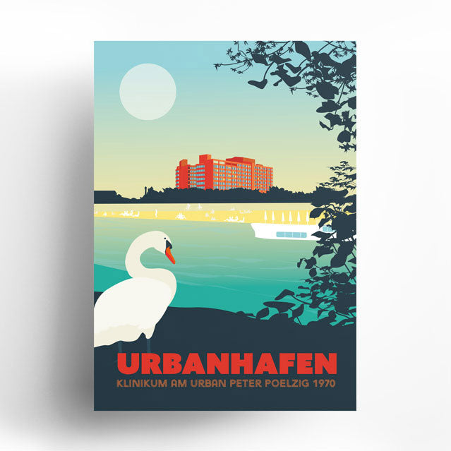 Berlin Poster: Urbanhafen