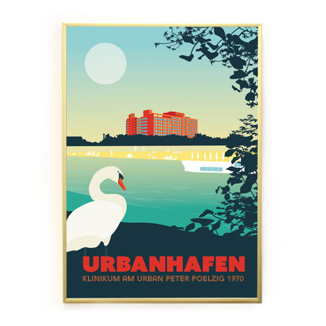 Berlin Poster: Urbanhafen