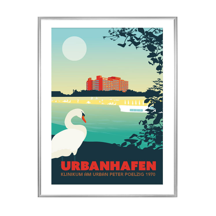 Berlin Poster: Urbanhafen