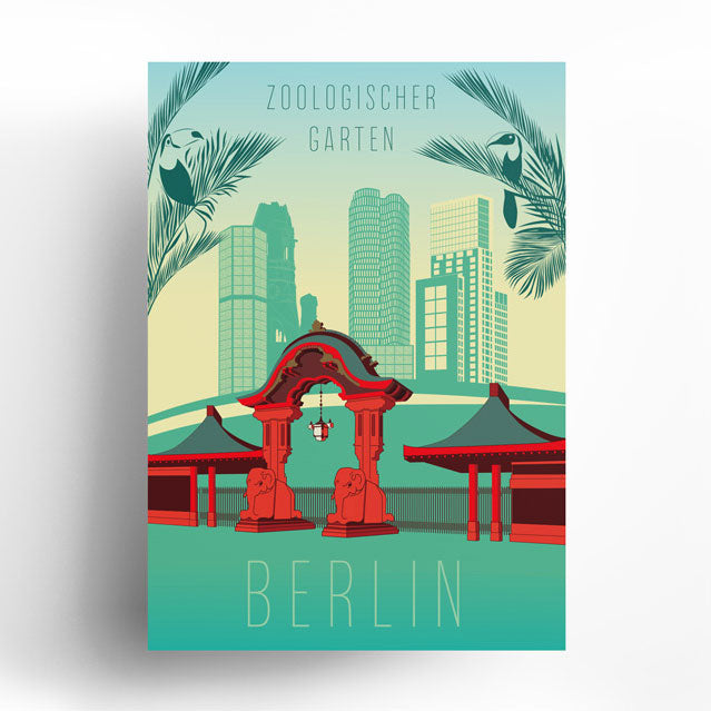 Berlin Poster: Zoologischer Garten