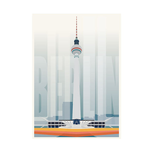 Postcard: TV Tower Berlin