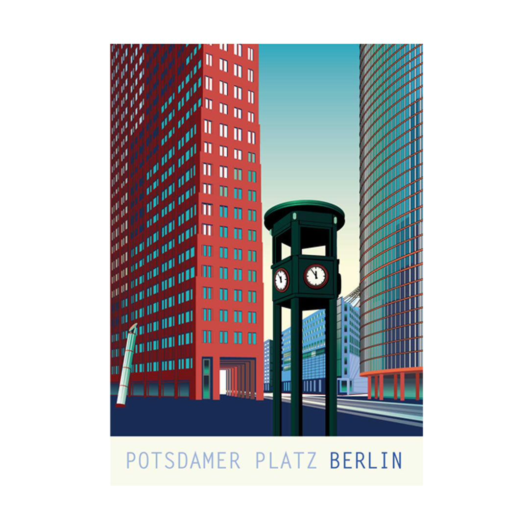 Berlin Poster: Potsdamer Platz