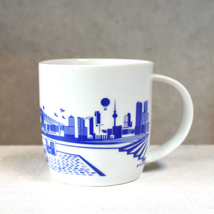 Tasse: Berlin Blau