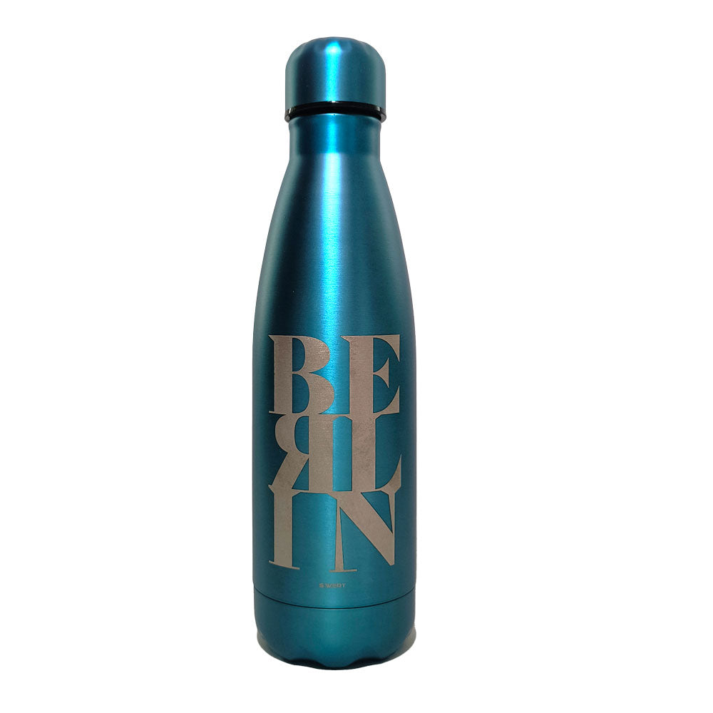 Berlin Thermosflasche blau