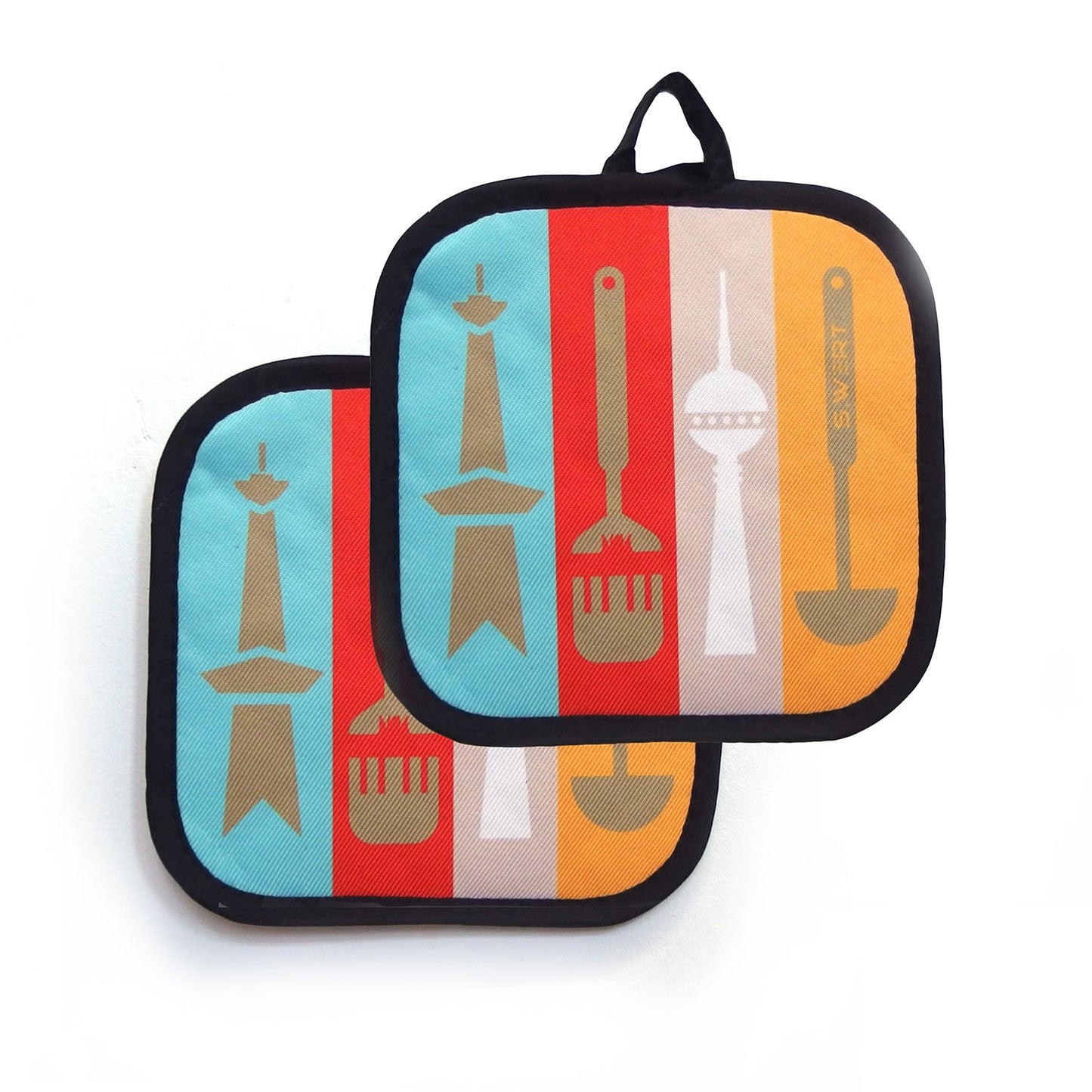 Pot holder set: Berlin