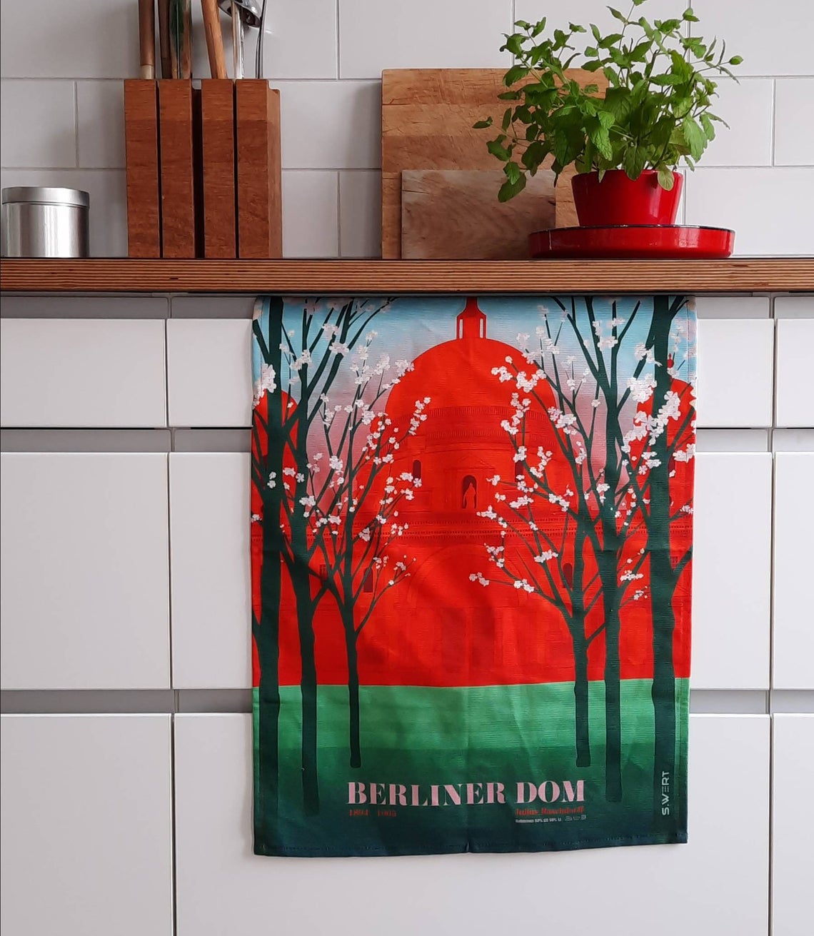 Tea towel: Berlin Cathedral