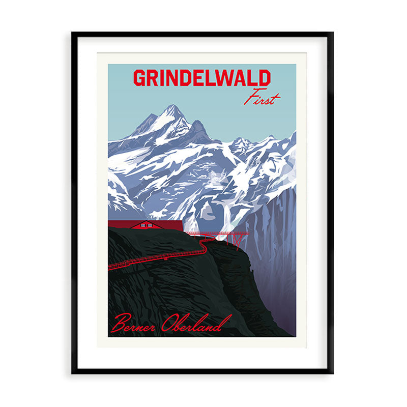 Grindelwald Poster: Berner Oberland