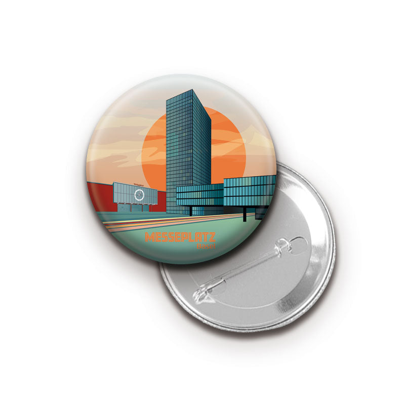 Button: Basel Messeplatz