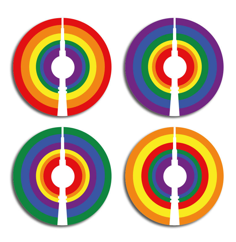 Coaster Set: Berlin Pride