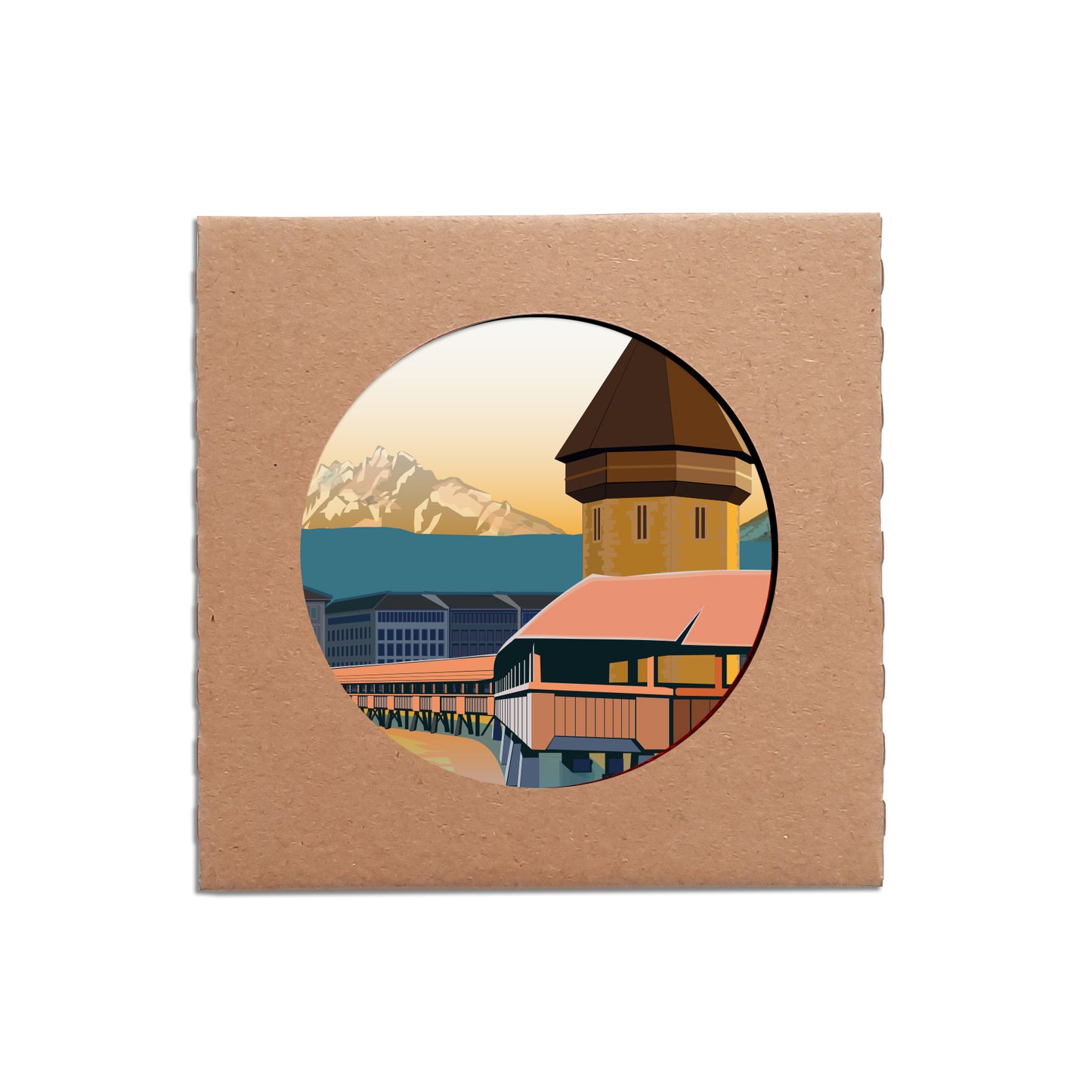 Coaster Set: Luzern