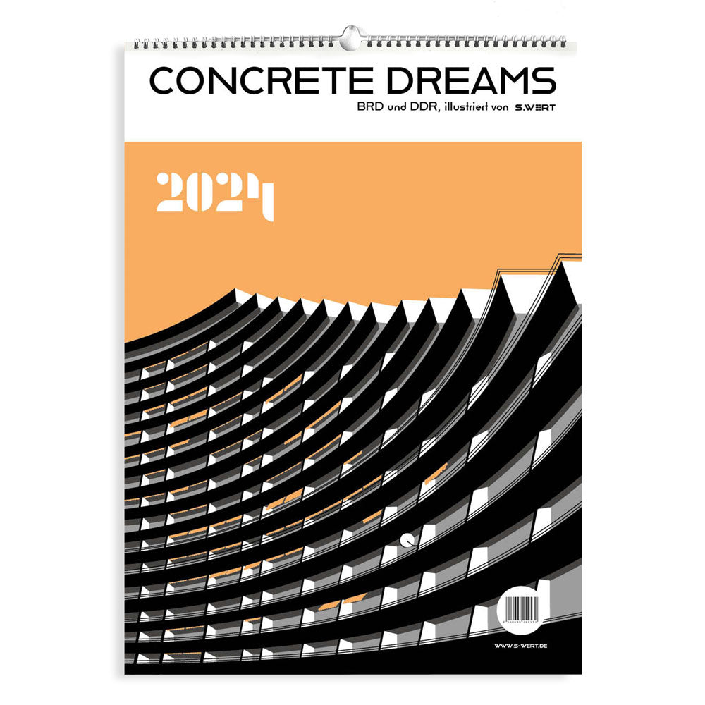Calendar 2024: Concrete Dreams 