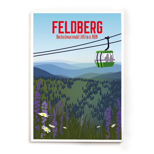 Black Forest Poster: Feldberg