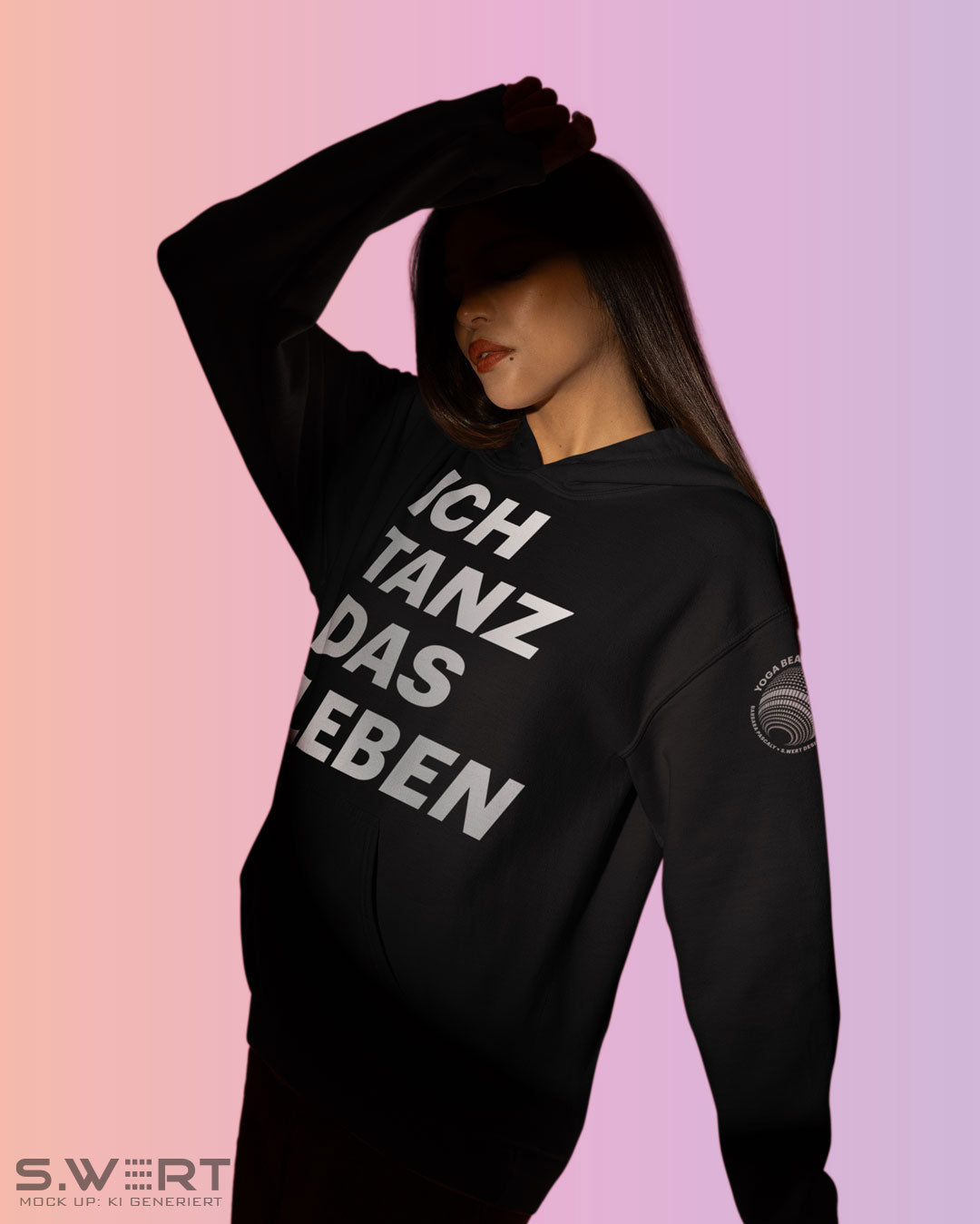 Aesthetic Hoodie: ICH TANZ DAS LEBEN